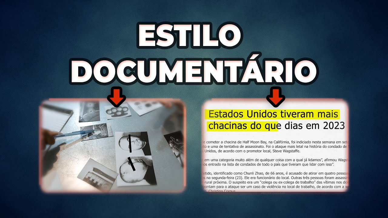 Editando Vídeo Estilo Documentário no Premiere Pro: Passo a Passo
