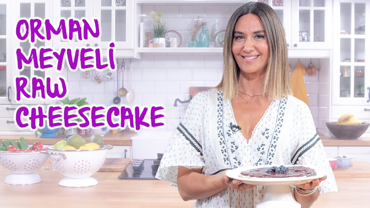 Orman Meyveli Raw CheeseCake