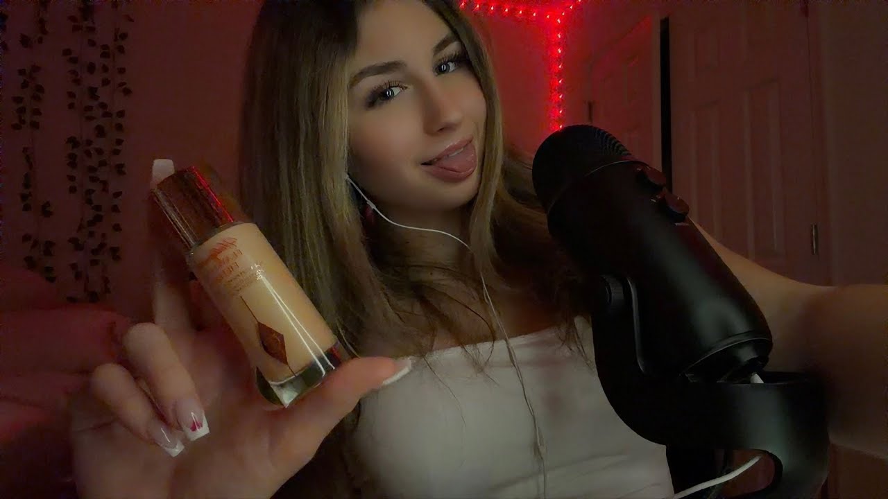 ASMR// DOING YOUR MAKEUP BUT YOU LWK STINK…(SUPER TINGLY)