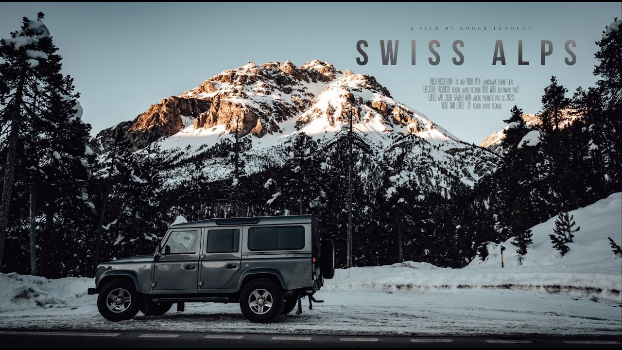 Swiss 🇨🇭 Alps 4K from Above: A Nature Drone Expedition