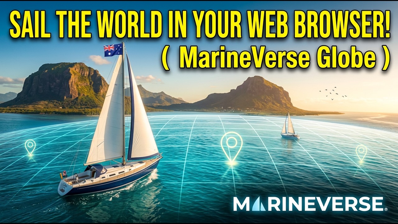 Sail the world in your web browser ( MarineVerse Globe )
