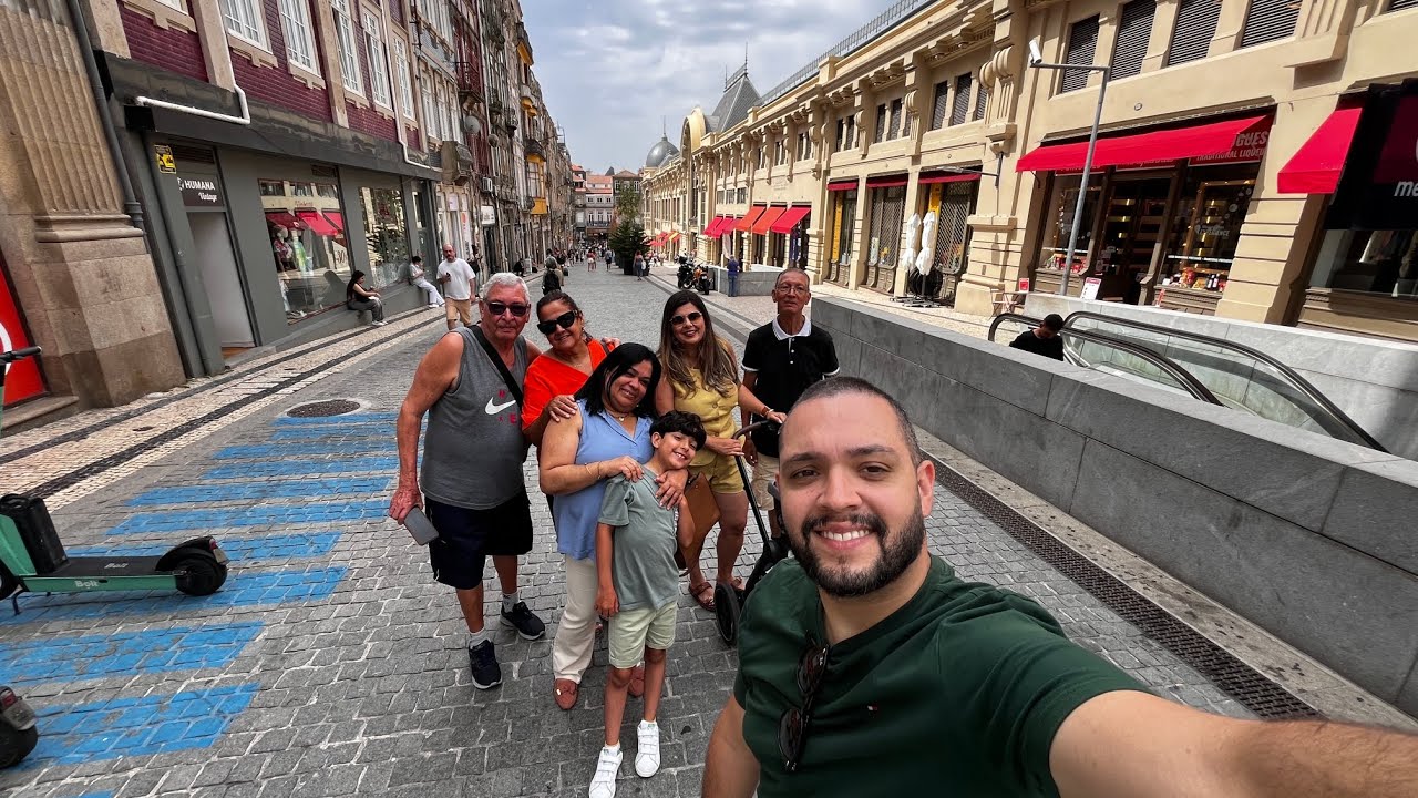 Passeio pelo Porto com a família!