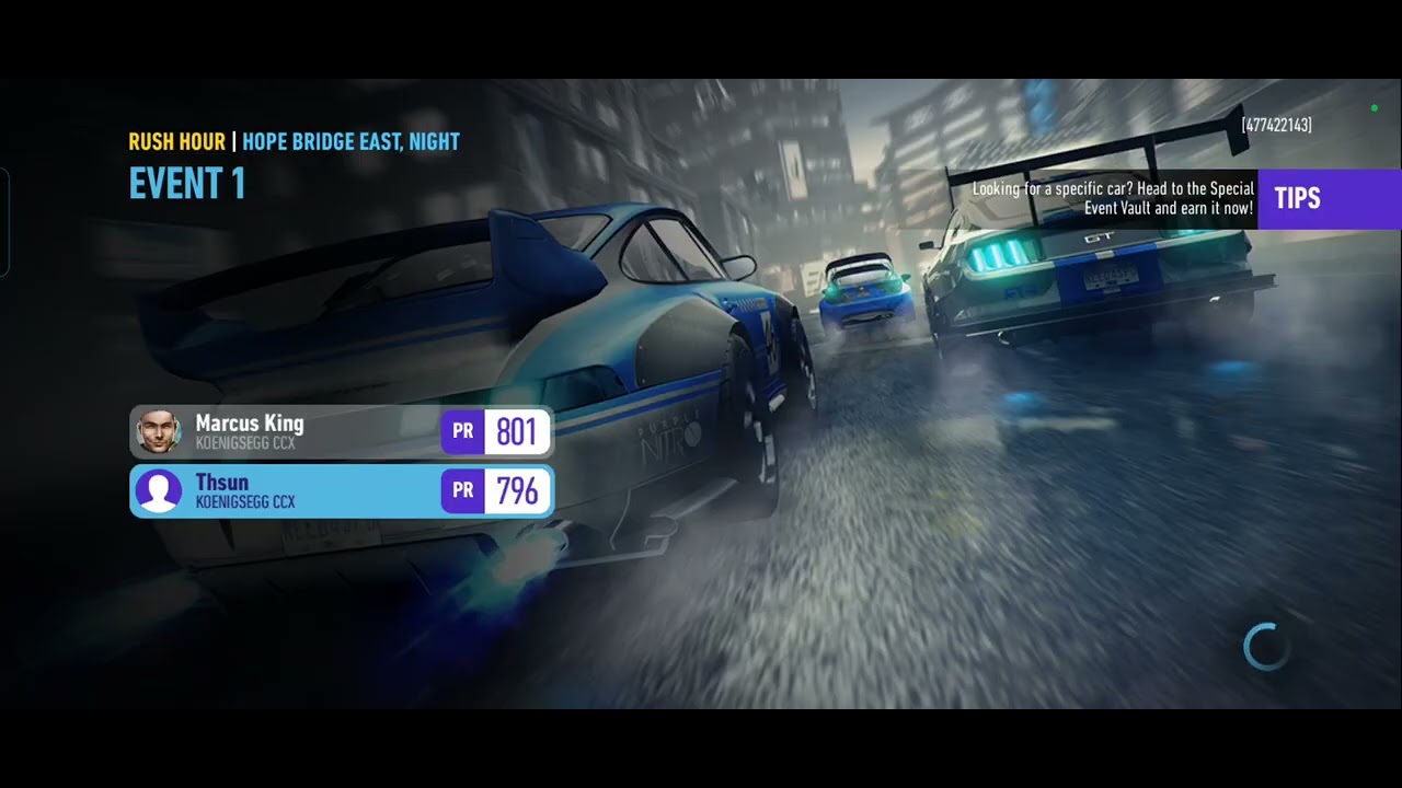 Need for speed: no. Limit play