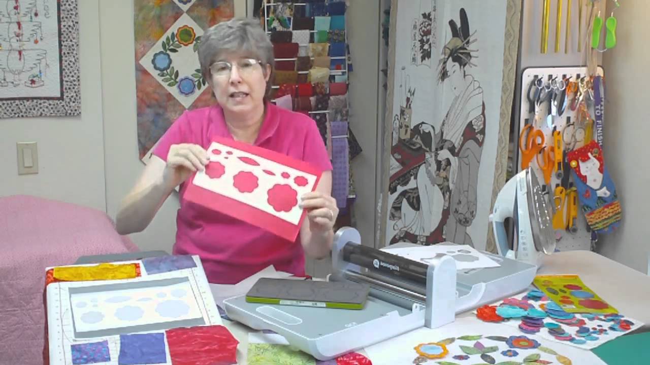 Accuquilt Go! Cutter Rose of Sharon Die Goes Scrappy!