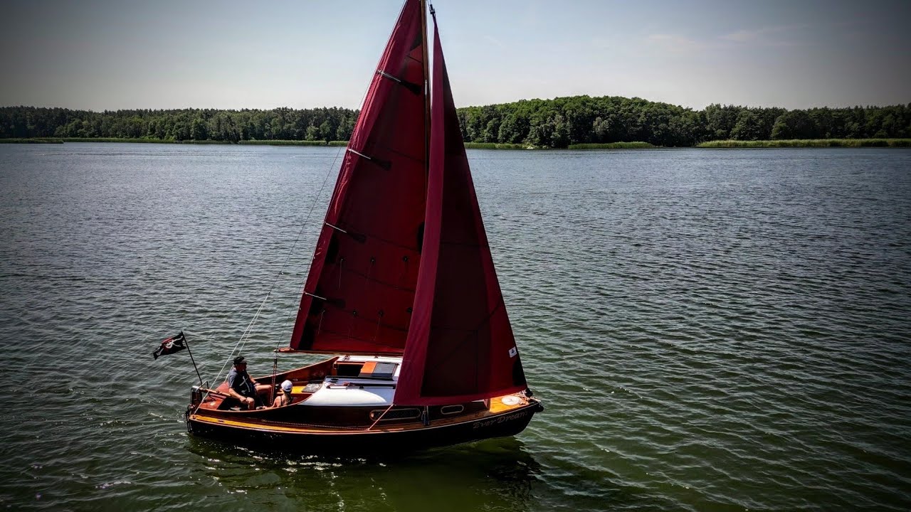 S/Y Ever Dream - Jollenkreuzer 15er. Piękny finał 3 dniowej bushcraftowej wędrówki. Część 3/3