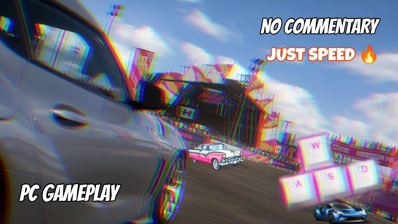 Forza Horizon PC 🔥 First Stretch Madhe Full Speed | No Commentary Racing