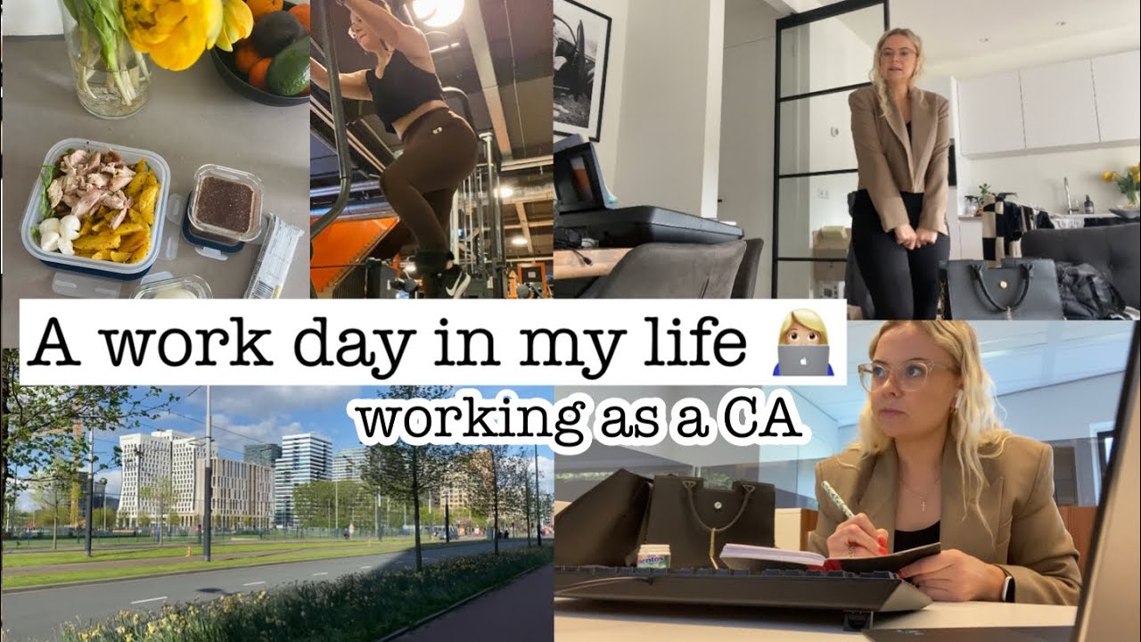 Vlog 🎥: A day in my life working as a CHARTERED ACCOUNTANT in AMSTERDAM 👩🏼‍💻