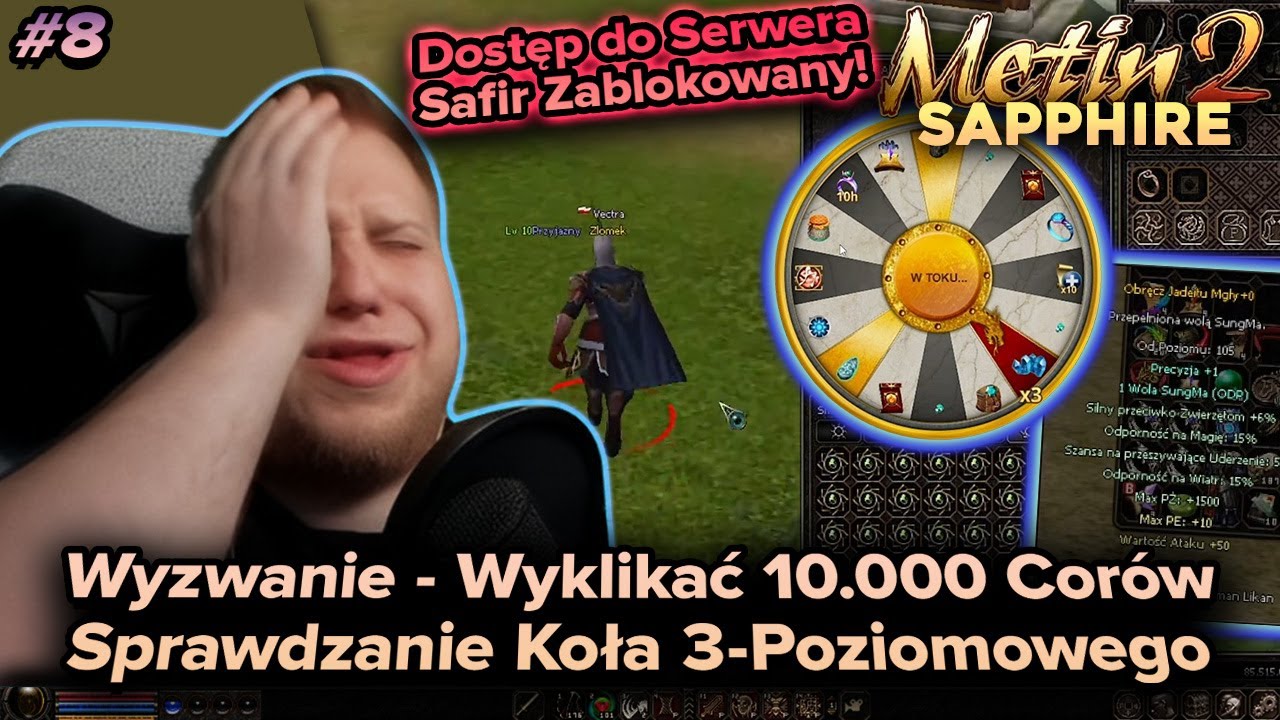 Sabal - Metin2 - Sapphire - Start serwera -  Challenge 10.000 Corów  - Safir zamknięty! - Dzień 8