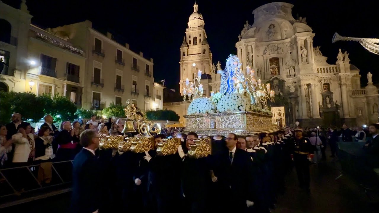 La Patrona de &Aacute;guilas en la Magna Procesi&oacute;n de Murcia 