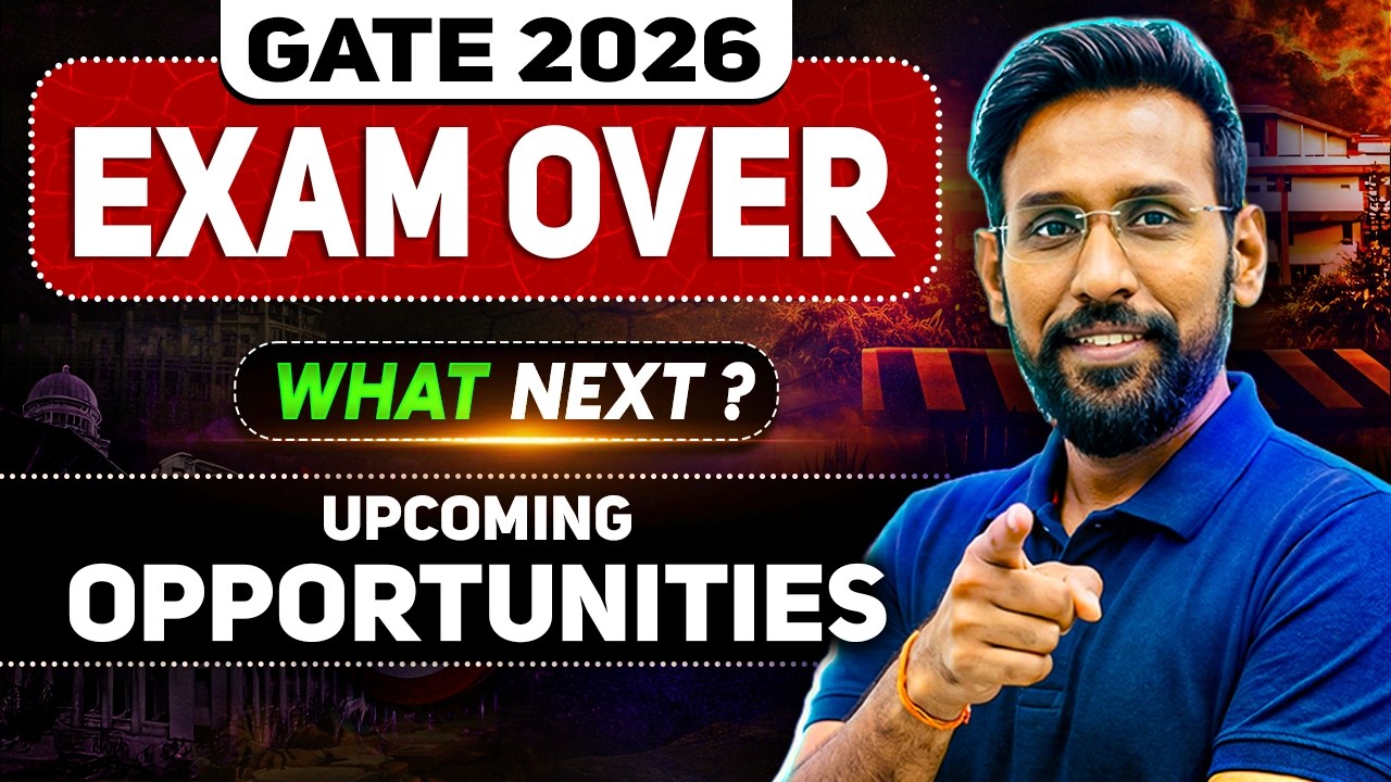 GATE 2026 is OVER! What's Next? (PSUs, M.Tech & More Opportunities) #infinityzone #live #gate2026