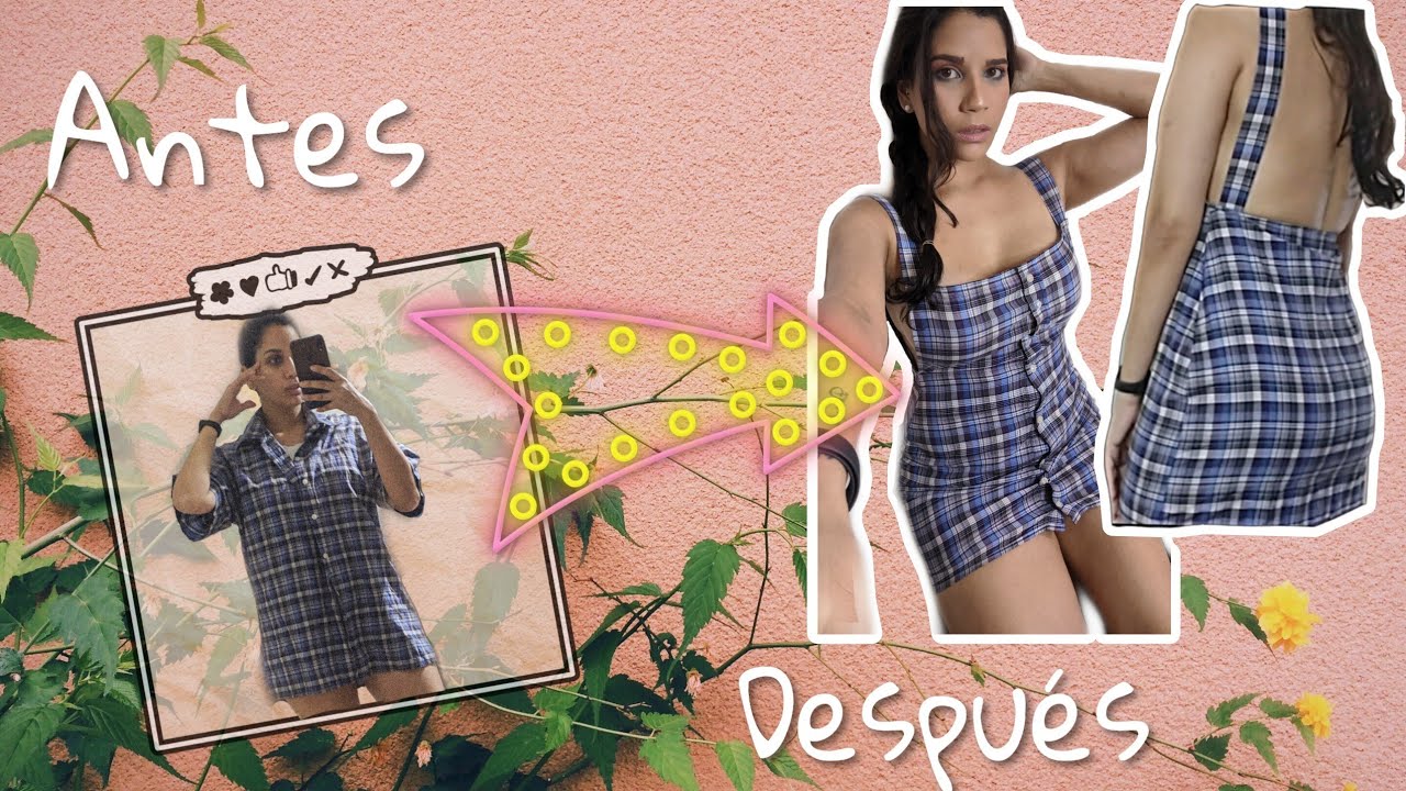 UPCYCLING | DIY CAMISA DE HOMBRE A VESTIDO