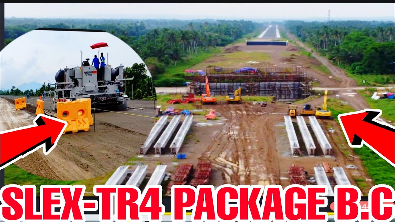 SLEX-TR4 LATEST UPDATE PACKAGE  B. SAN PABLO INTERCHANGE ANG TAAS NA BAKIT  PACKAGE C.