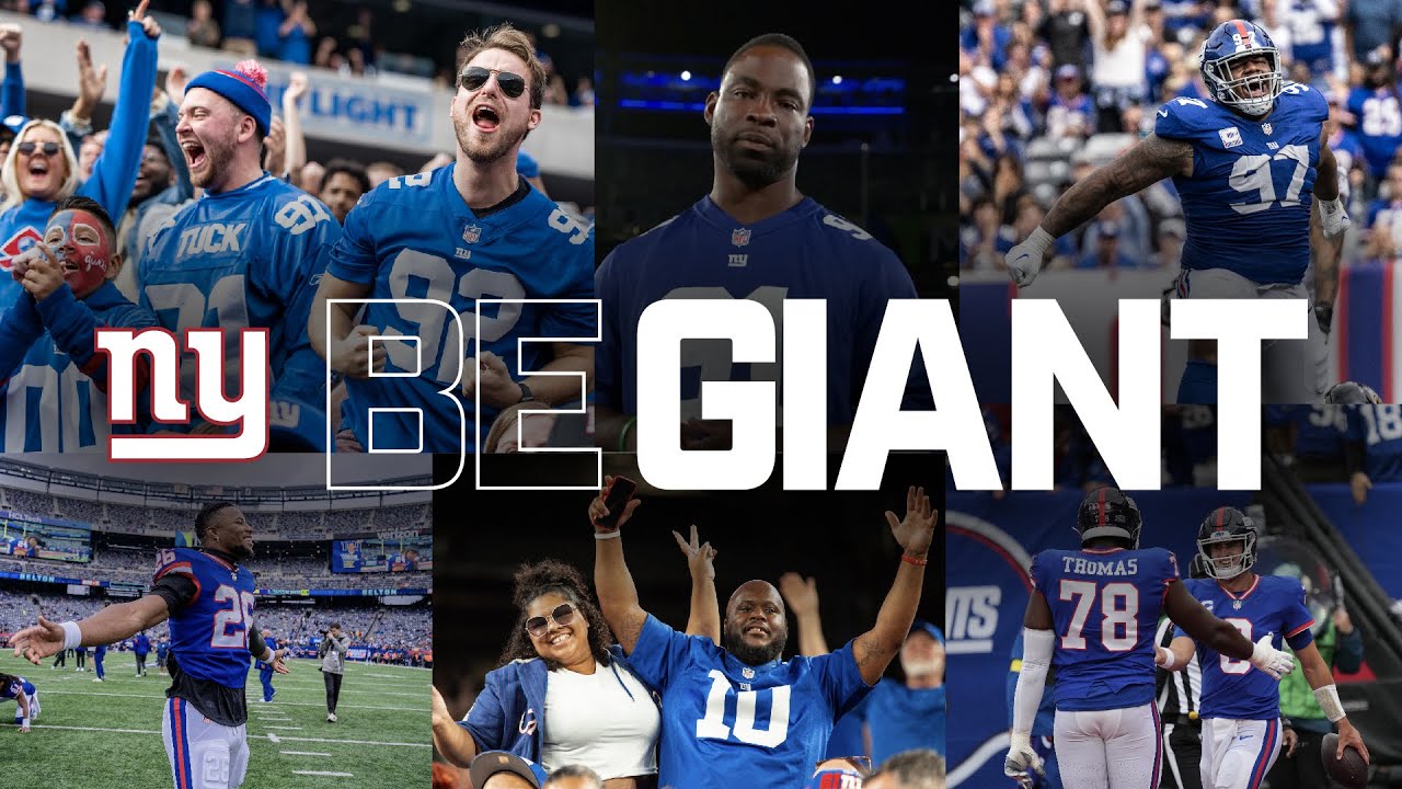 &ldquo;BE GIANT&rdquo; Hype Video featuring Justin Tuck | New York Giants