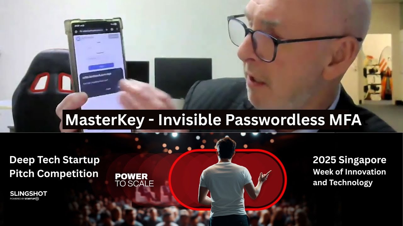 BankVault MasterKey 2 minute pitch - SLINGSHOT 2025 w subtitles