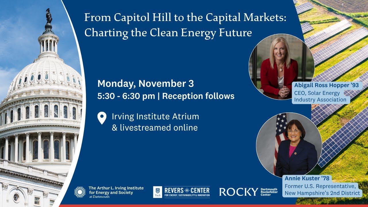 From Capitol Hill to the Capital Markets: Charting the Clean Energy Future