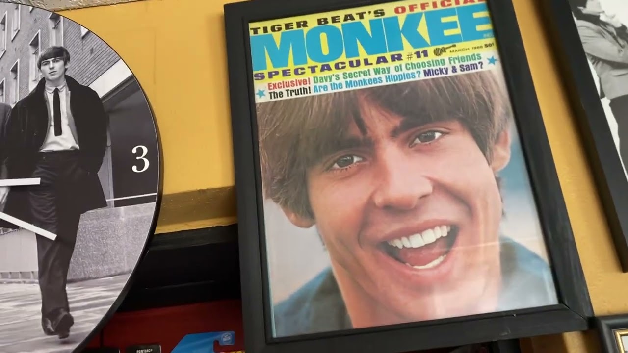 Monkees collection and some other “stuff.”