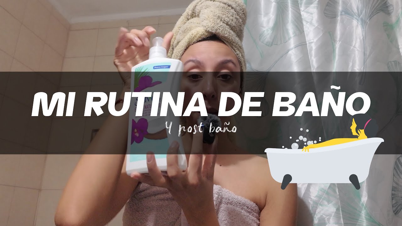 RUTINA DE BAÑO *cuidado de la piel + hábitos que implementé* 🛀🚿🧼