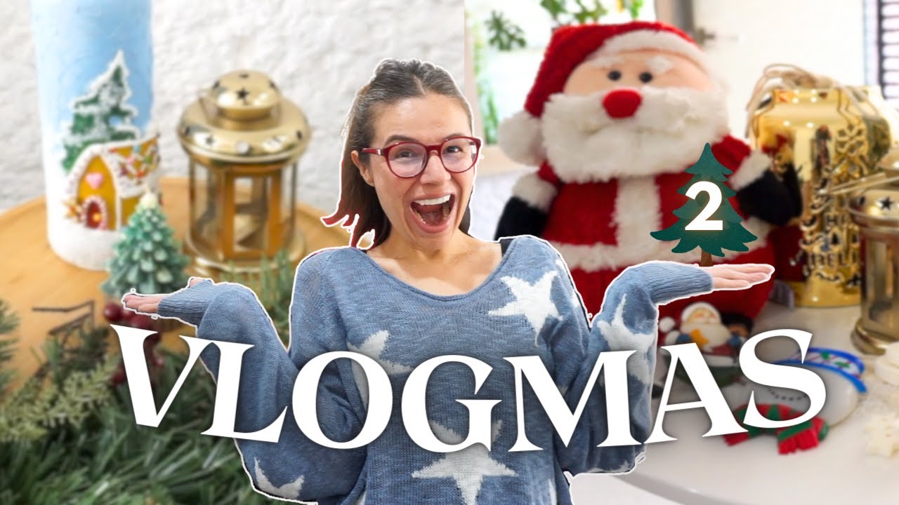 🎄Vlogmas día 2! Poniendo las Decoraciones 🤩