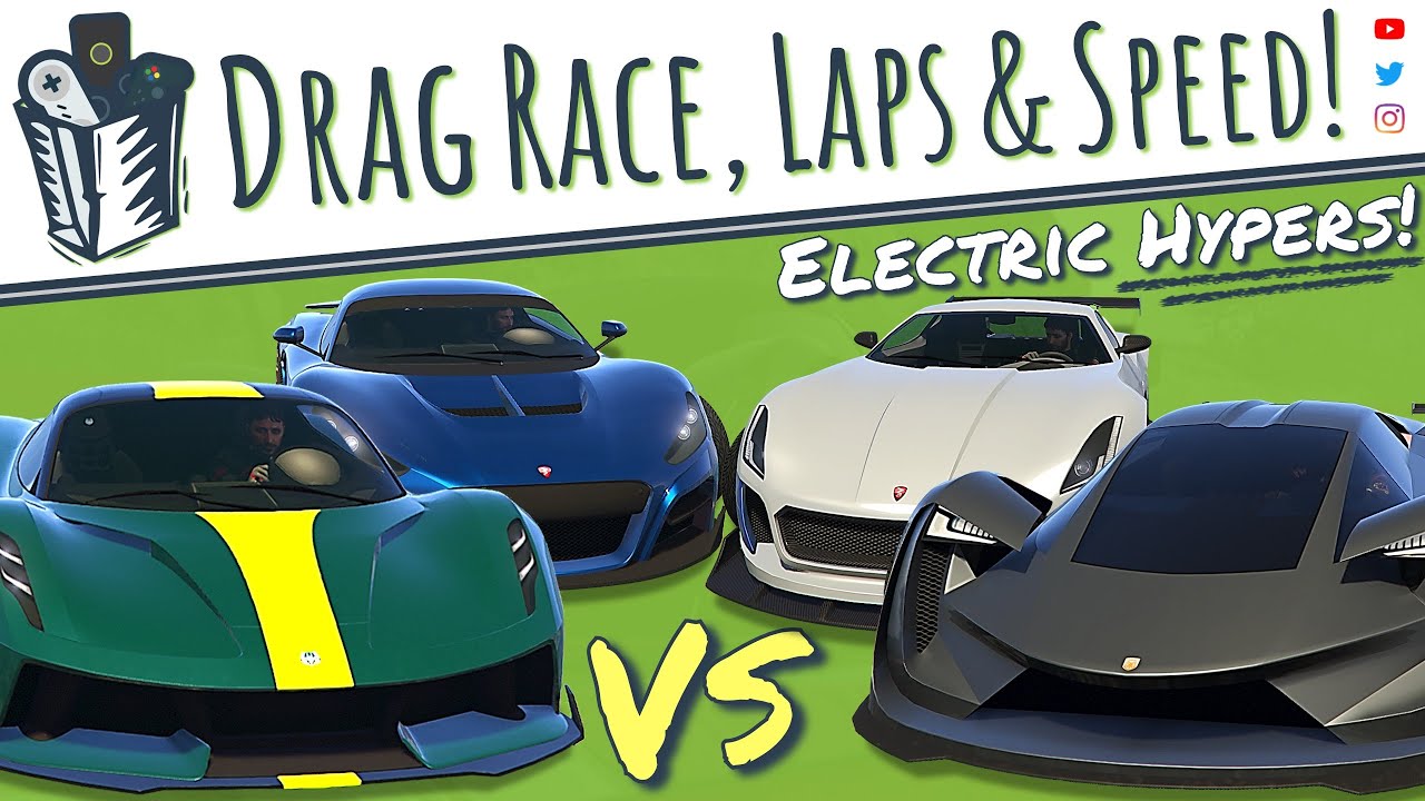 Virtue vs Cyclone II vs Cyclone vs Tezeract - GTA's Electric Hypercars! XSX (2023)