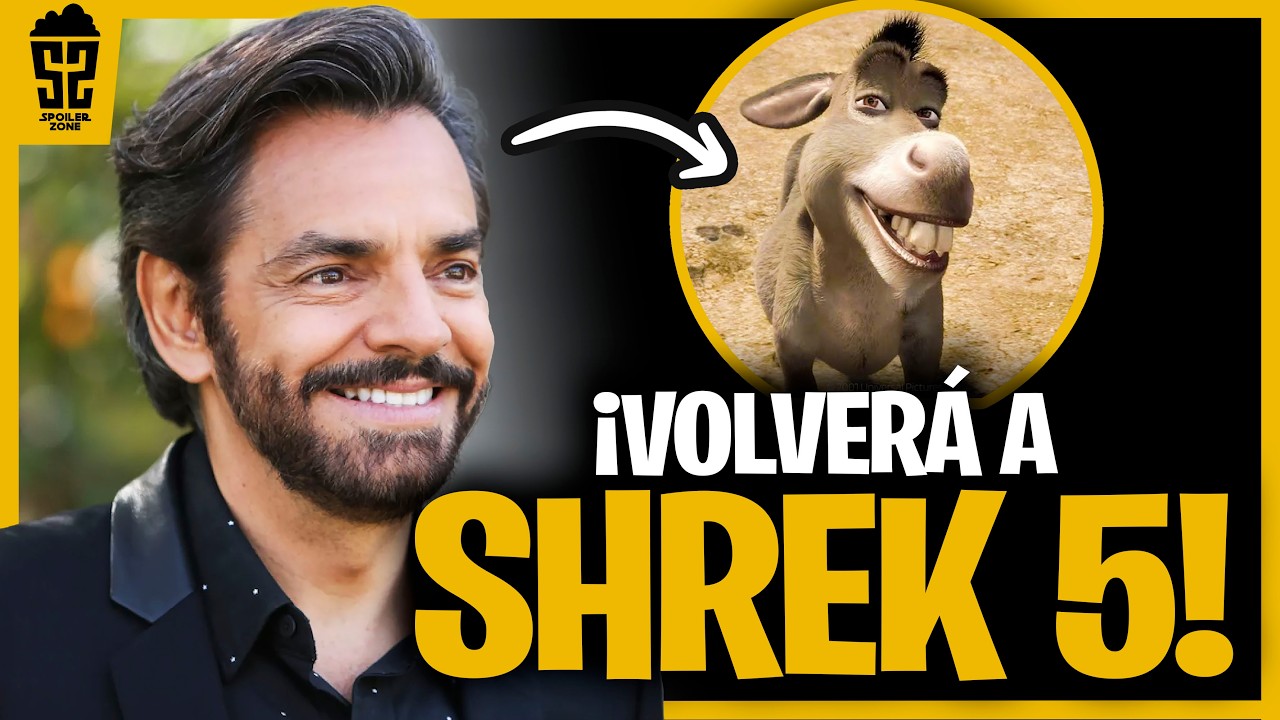 ASÍ fue como EUGENIO DERBEZ REVELÓ UNO de los DETALLES que TANTO se ESPERA sobre SHREK 5