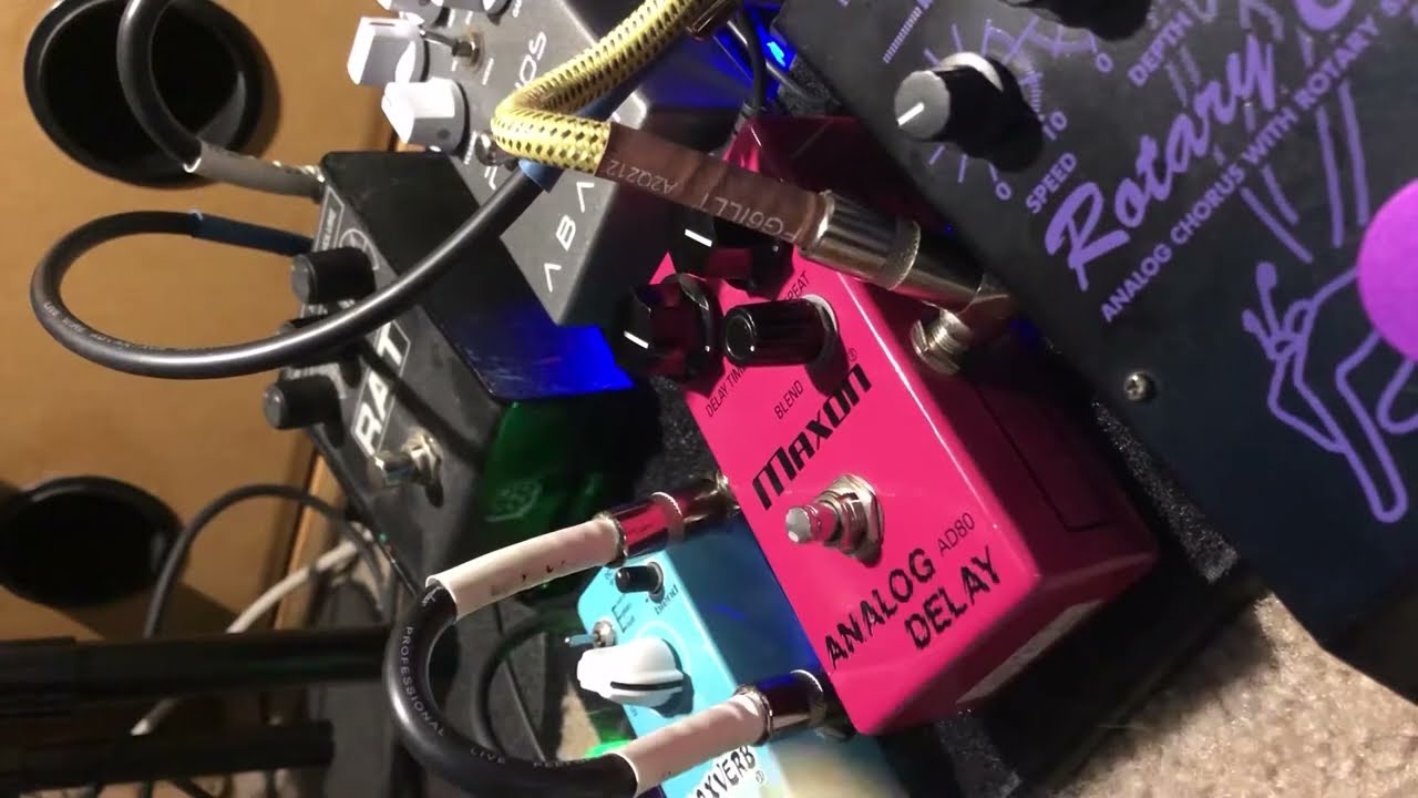 Maxon AD80 Analog Delay Demo (Ibanez)