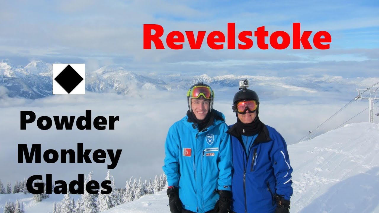 Skiing Powder Monkey Glades and Glades of Glory. Revy&rsquo;s best glades.