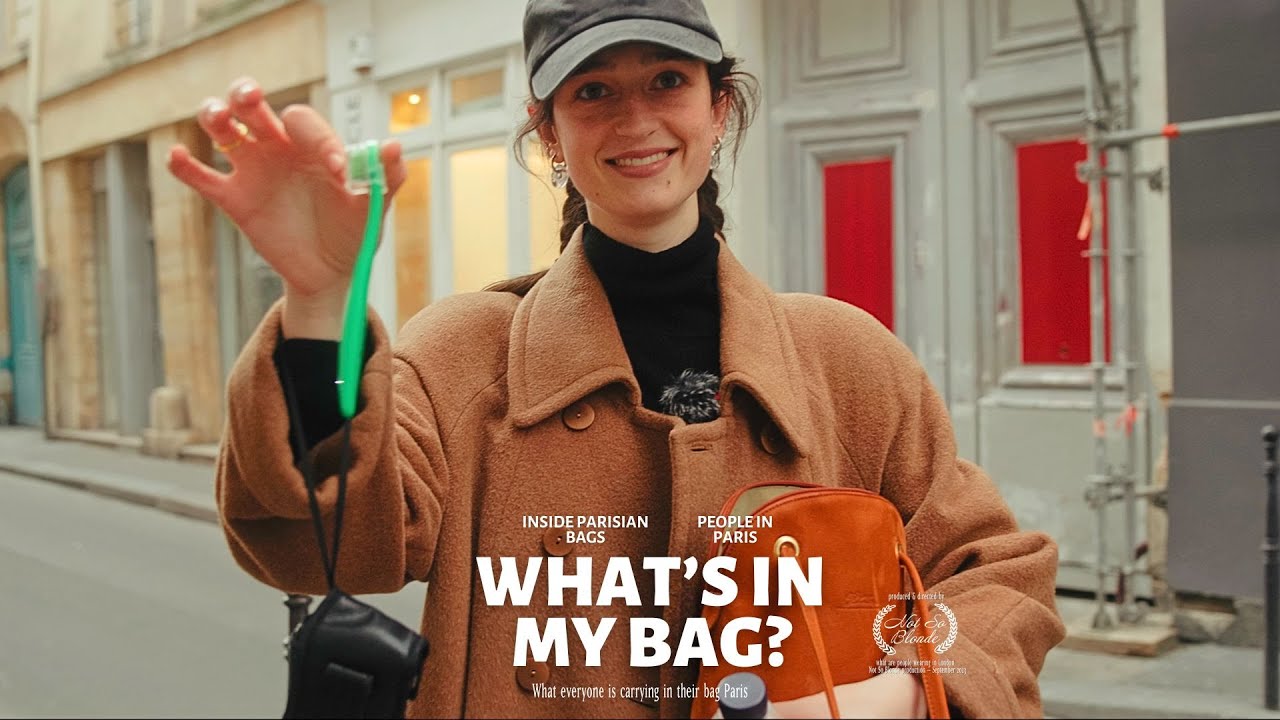 WHAT'S IN MY BAG? Everyday essentials bags in Paris Spring 2024 | EP5