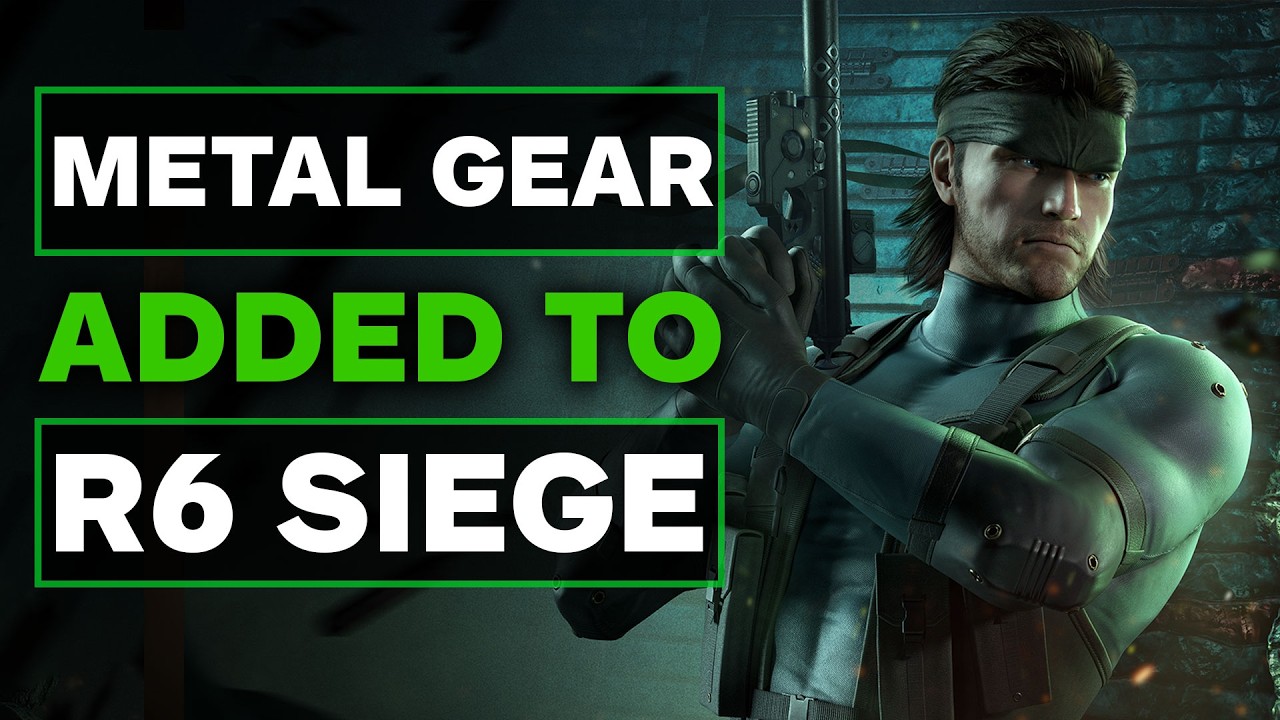 Metal Gear's Solid Snake Coming to Rainbow Six Siege | Reaction