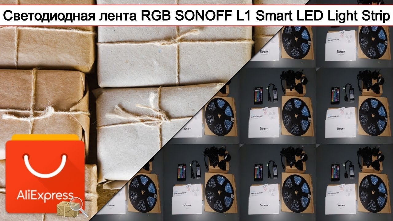 Светодиодная лента RGB SONOFF L1 Smart LED Light Strip | #Обзор