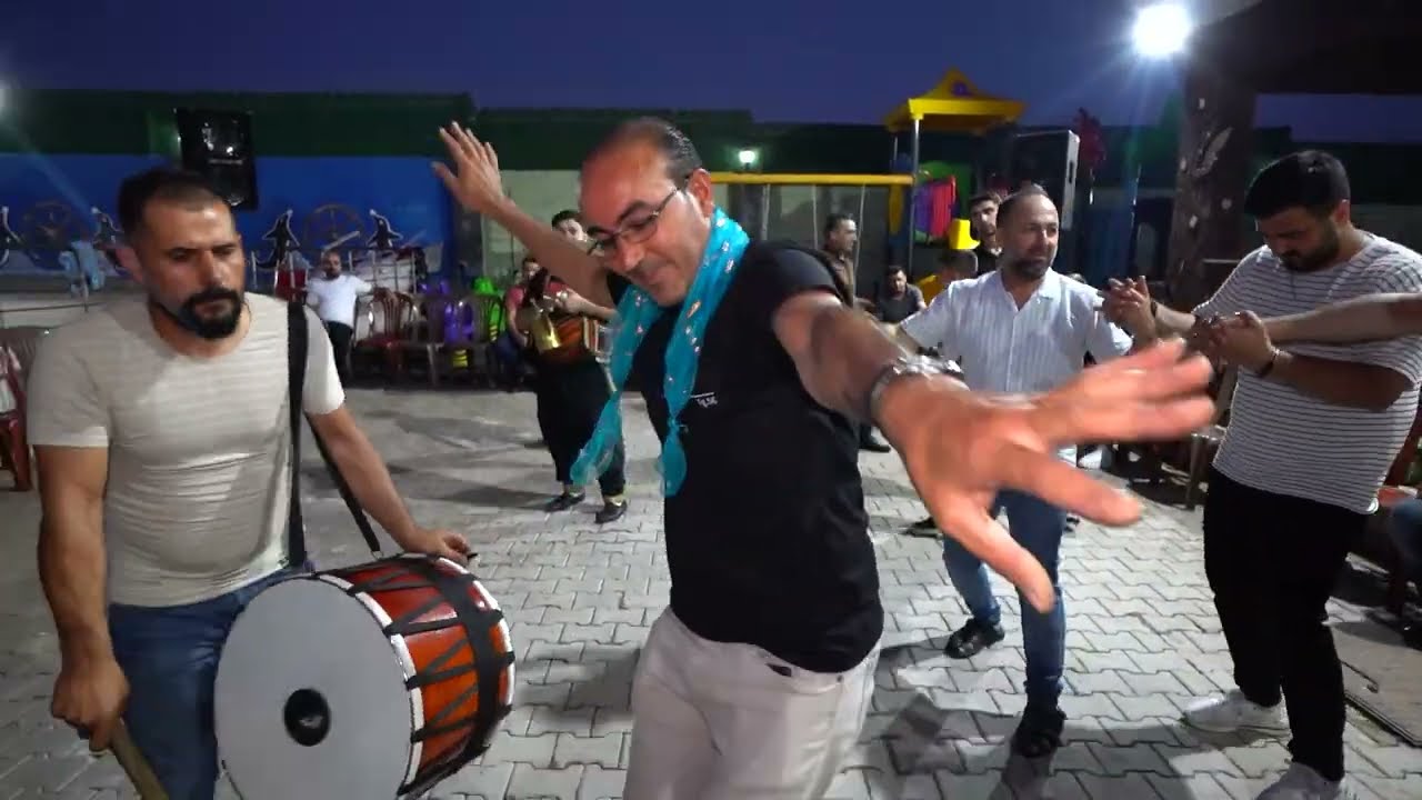 افراح التركمان حنة العريس زكي ابو احمد الفنان عمار الرسام ج1