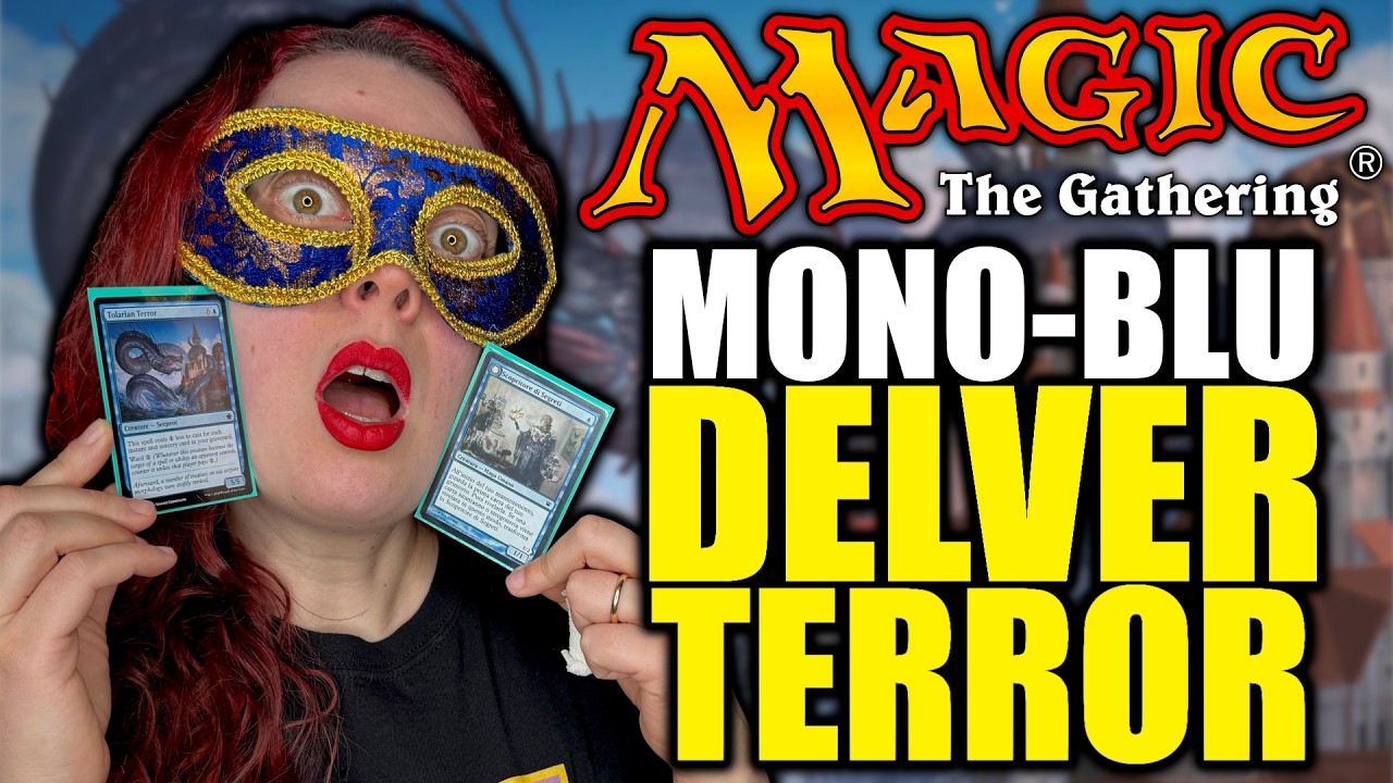 La Mia Versione di Mono-U Terror è DEVASTANTE! 😱 Magic: the Gathering Pauper Decktech