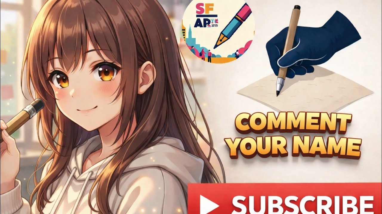 ART HUB SF  is live! comment your name.... please subscribe My YouTube channel ❤️