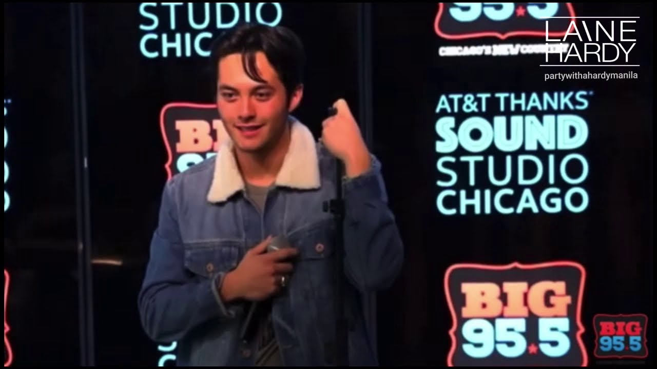 Laine Hardy | Meet and Greet at the AT&T Thanks Sound Studio Chicago