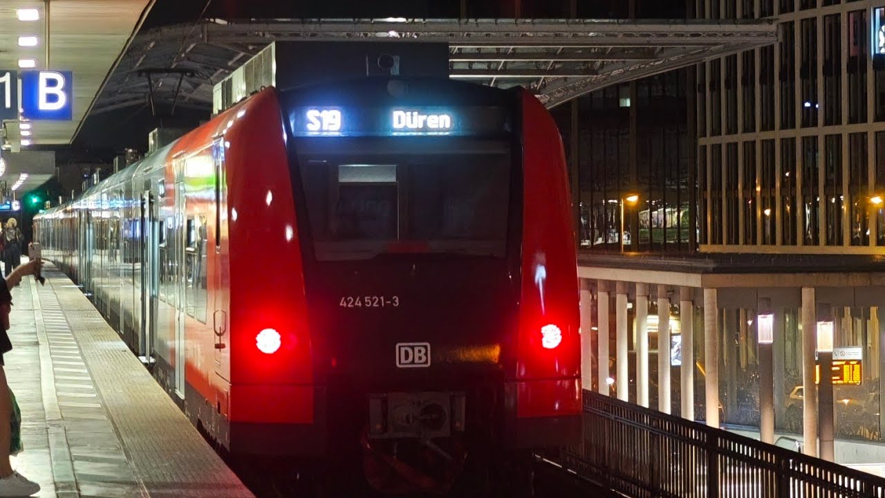 [Sound] ET424 001 | Siemens, Adtranz/Bombardier, DWA | S Bahn Rheinland | Soundaufnahme | ET#424