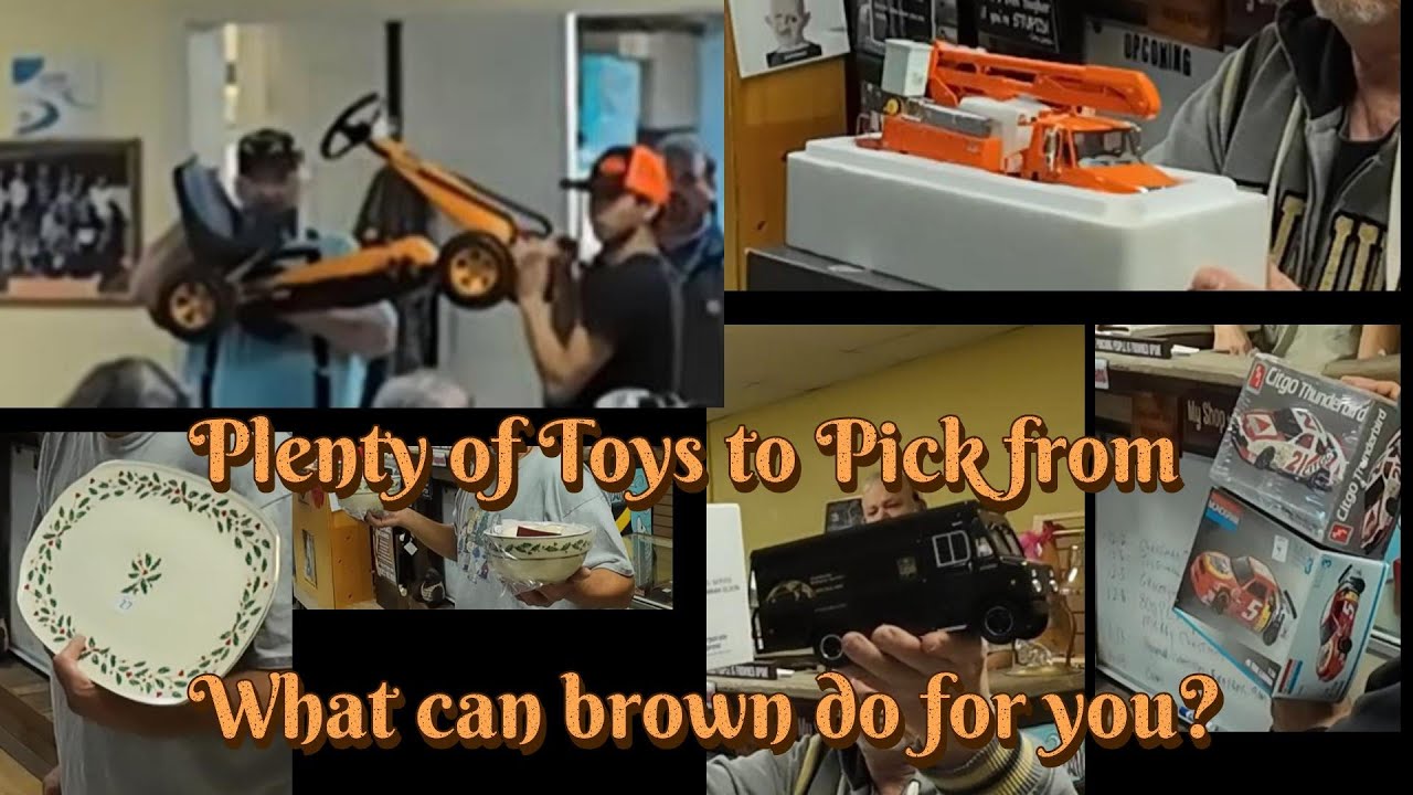 Toys Toys and more Toys auctioned off