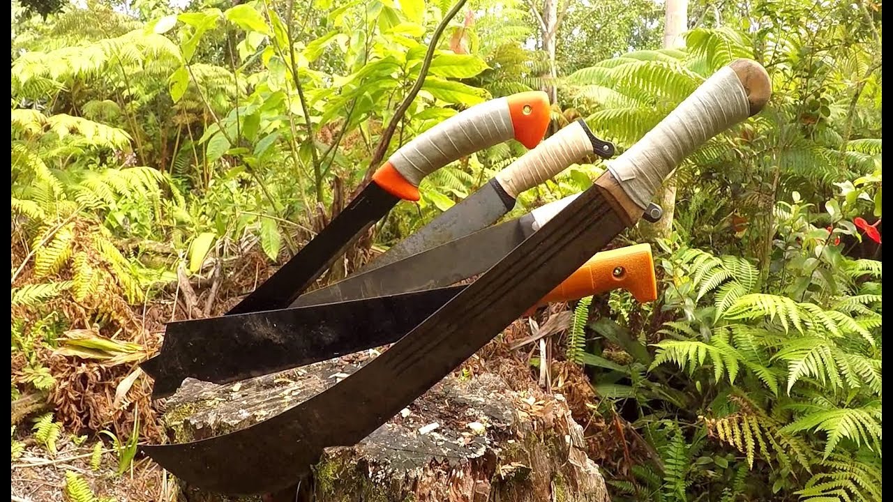 MACHETE MADNESS | Using 5 Machetes in The Jungle