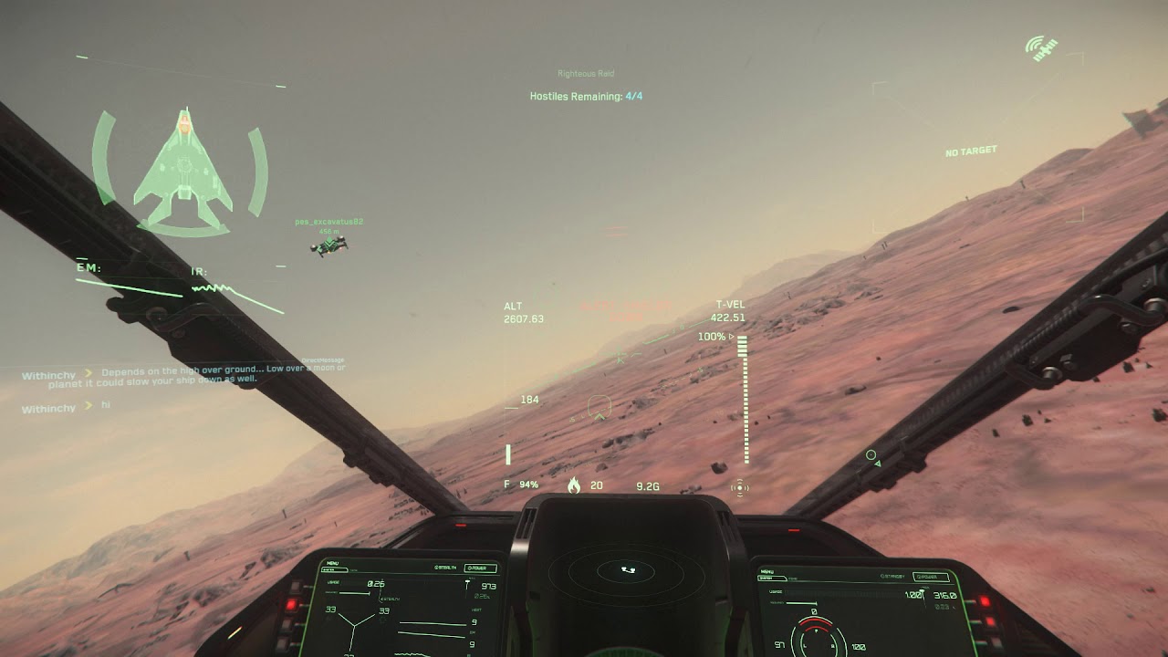 Star Citizen / Clearing Outpost  with Anvil Arrow