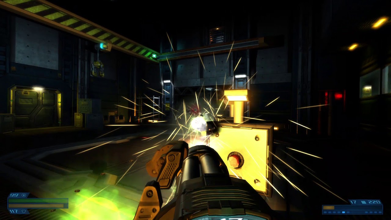 Doom 3: Phobos - Arachnotron encounter