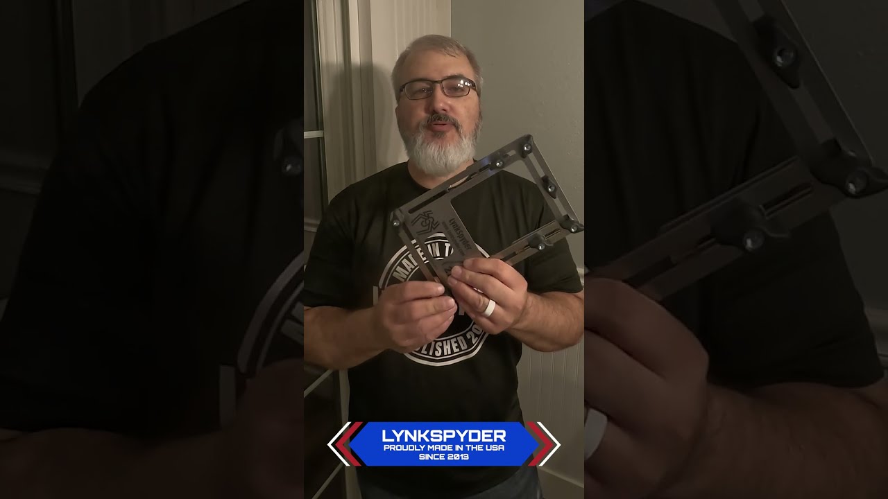 Custom Laser Engraved LynkSpyder - Sports Fence Camera Mount