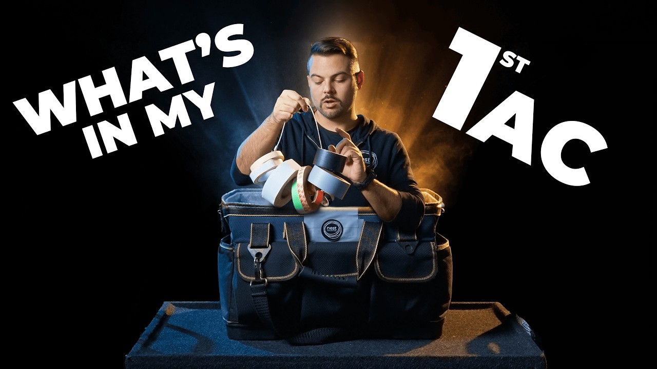 La BORSA che SALVA il SET | What's in my 1st AC
