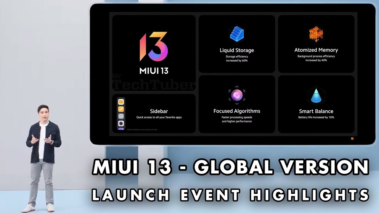 MIUI 13 Global Version - Launch Event Highlights ( Xiaomi MIUI13 - Redmi Note 11 Pro 11S )