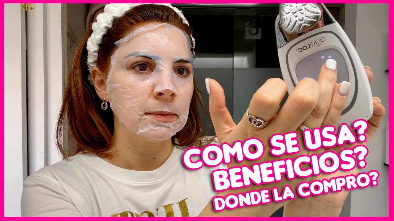 Power mask con galvanica facial