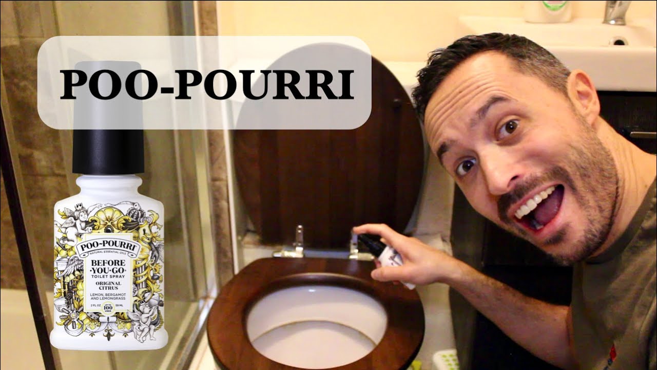POO-POURRI - toilet spray that traps your poop smell! 🚫💩👃🏻