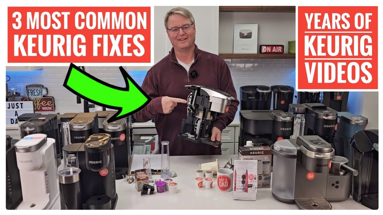 3 Proven Fixes for Keurig Coffee Maker Problems, Backed by Years of Expertise & Thousands of Videos