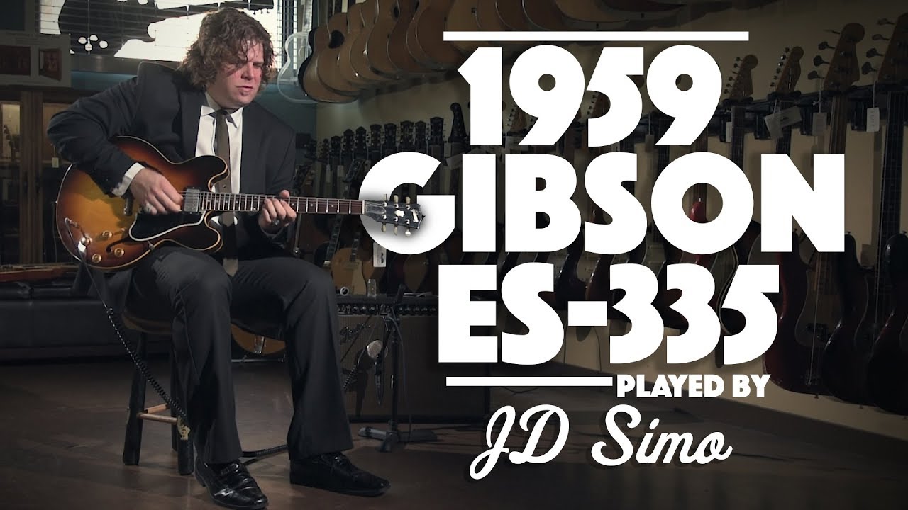 1959 Gibson ES-335 played by JD Simo