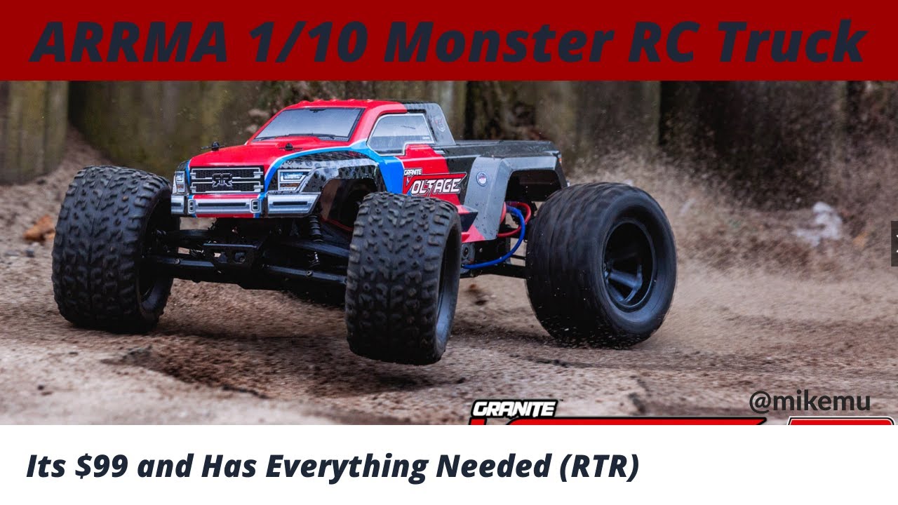 ARRMA Granite Voltage RC Car RTR | First Impressions Review
