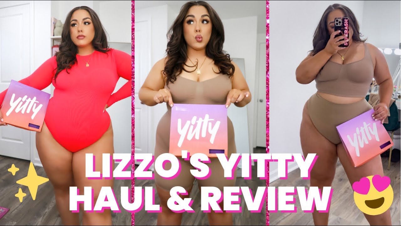 LIZZO’S YITTY SHAPEWEAR TRY ON HAUL & REVIEW (size XL/XXL)