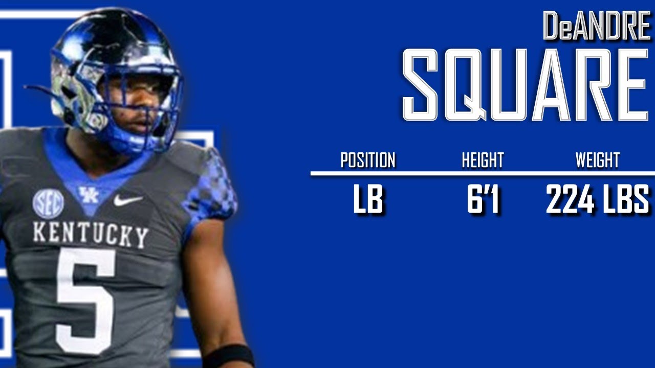 DeAndre Square | #𝟝 | Kentucky Wildcats Linebacker