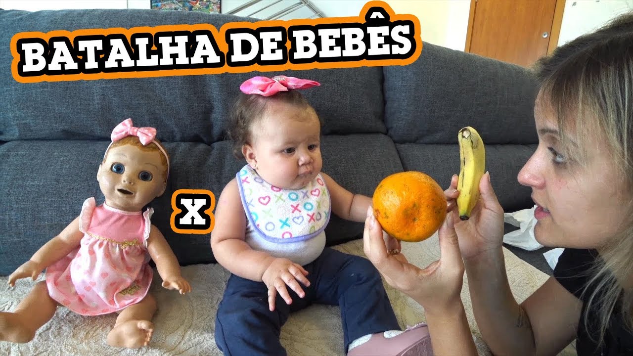 BEBÊ DE VERDADE VS BONECA!