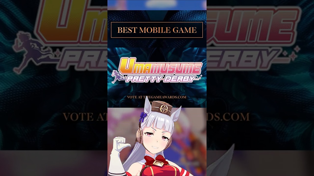 UMA MUSUME AT THE GAME AWARDS FOR BEST MOBILE GAME OF THE YEAR 